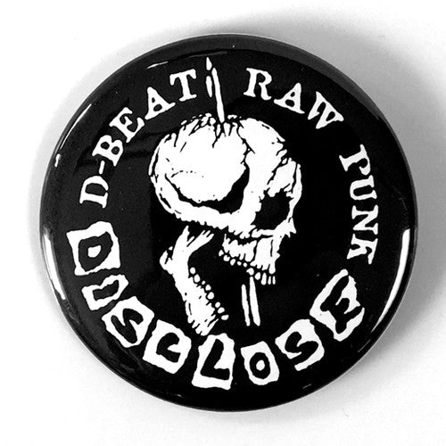 Disclose "D-Beat Raw Punk" (1", 1.25", or 2.25" Pin)