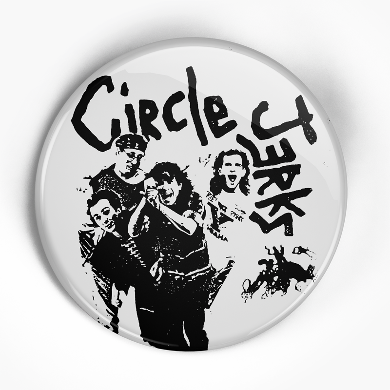 Circle Jerks "Group" (1", 1.25", or 2.25") Pin