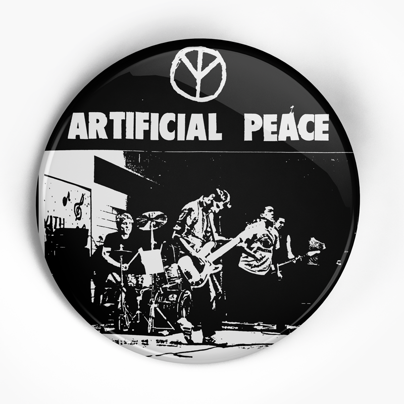 Artificial Peace "Flex Your Head" (1", 1.25", or 2.25") Pin