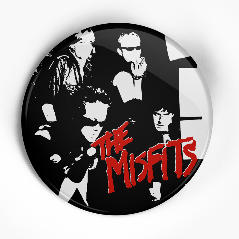 Misfits "Bullet Back" (1", 1.25", or 2.25") Pin