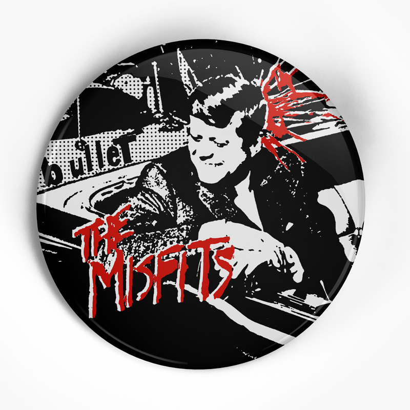 Misfits "Bullet Front" (1", 1.25", or 2.25") Pin