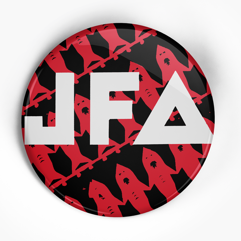 JFA "Valley of the Yakes Logo" (1", 1.25", or 2.25") Pin