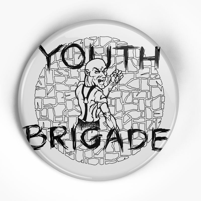 Youth Brigade (CA) "Logo" (1", 1.25", or 2.25") Pin