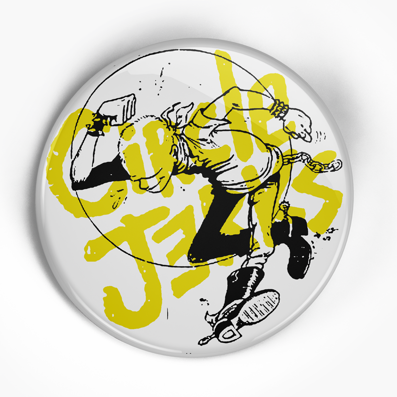 Circle Jerks "Skank Man" (1", 1.25", or 2.25") Pin