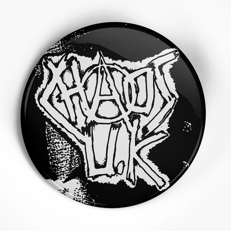 Chaos UK "Logo" (1", 1.25", or 2.25") Pin