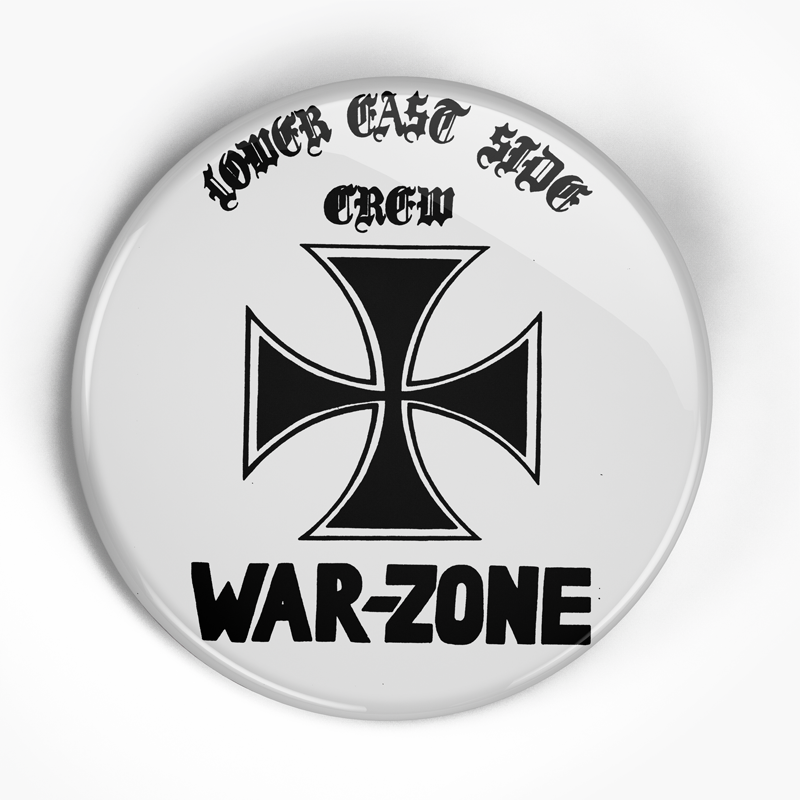 Warzone "Cross Sticker" (1", 1.25", or 2.25") Pin