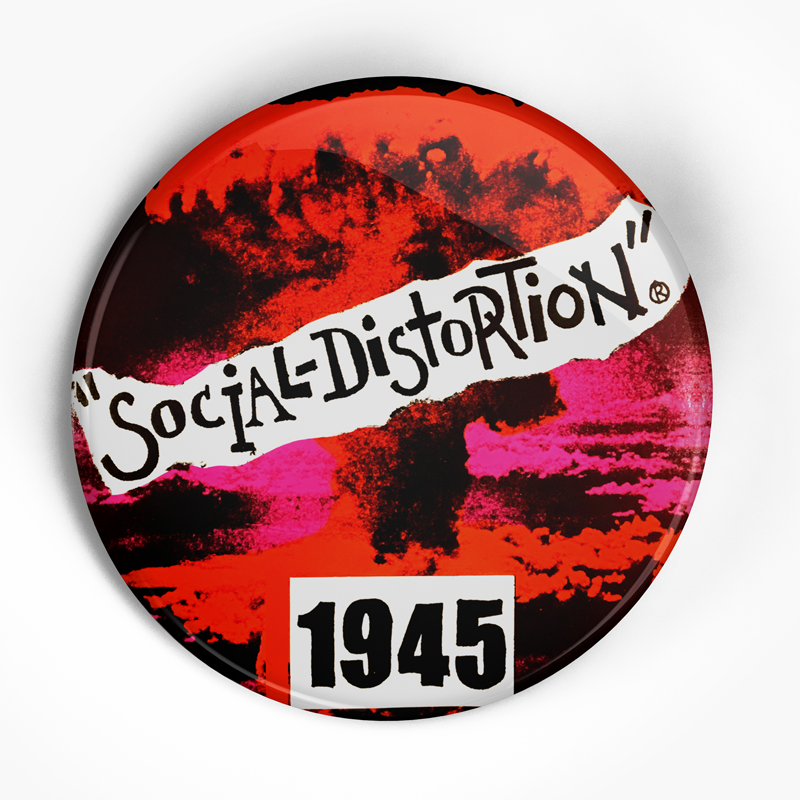 Social Distortion "1945" (1", 1.25", or 2.25") Pin