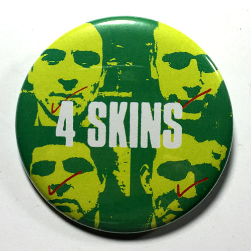 4-Skins "Yesterday's Heroes" (1", 1.25", or 2.25") Pin