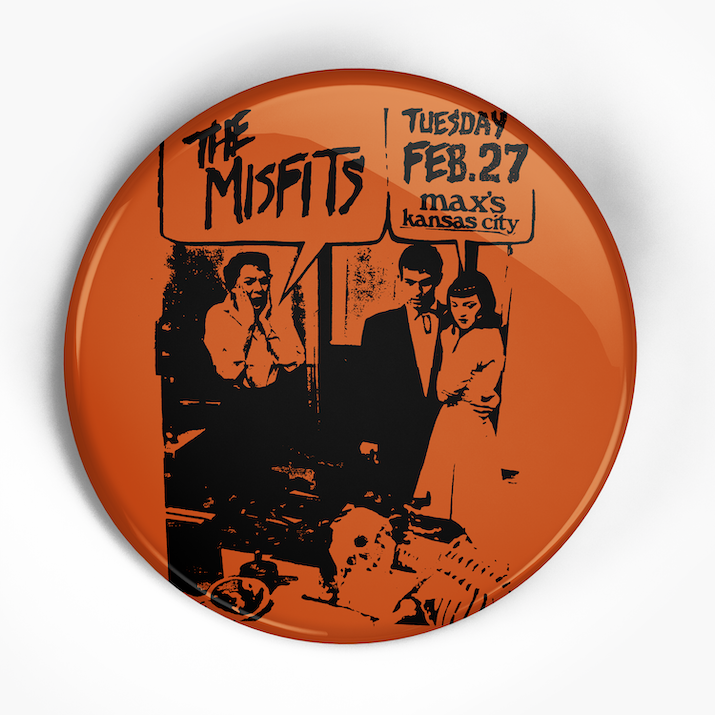Misfits "Maxs" (1", 1.25", or 2.25") Pin