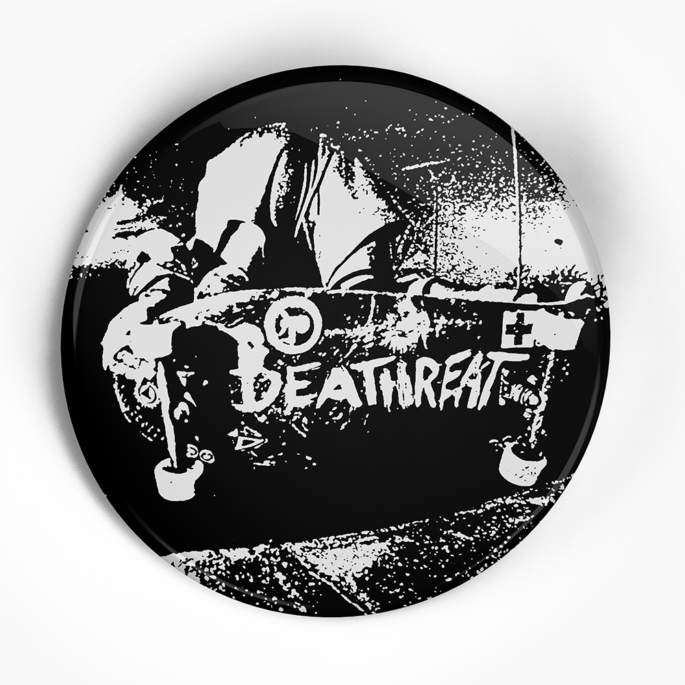 Deathreat "Skateboard" (1", 1.25", or 2.25") Pin