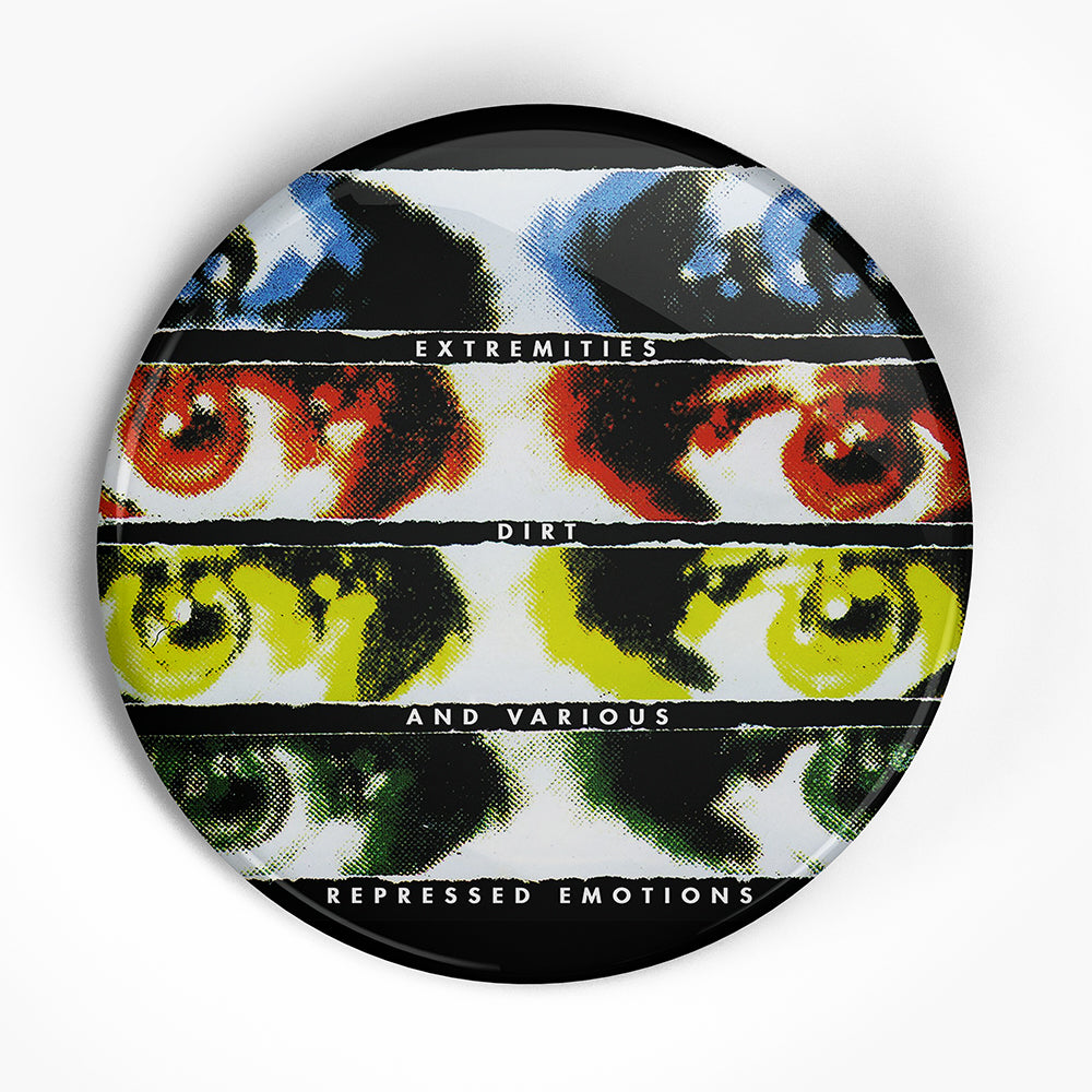 Killing Joke "Extremities" (1", 1.25", or 2.25") Pin