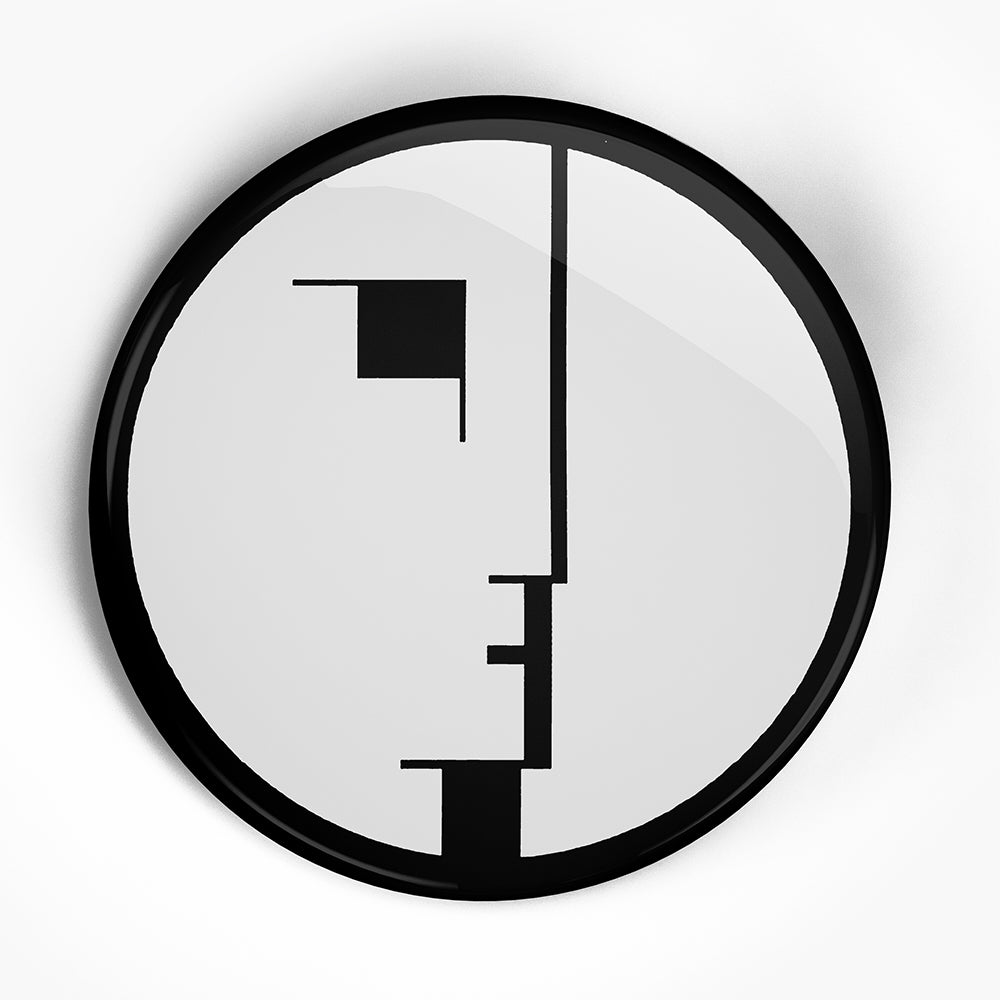 Bauhaus "Logo Only" (1", 1.25", or 2.25") Pin