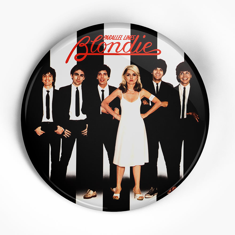 Blondie "Parallel Lines" (1", 1.25", or 2.25") Pin