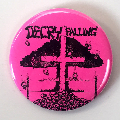 Decry "Falling" (1", 1.25", or 2.25" Pin)