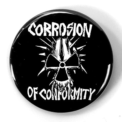 Corrosion of Conformity "Logo" Black (1", 1.25", or 2.25" Pin)
