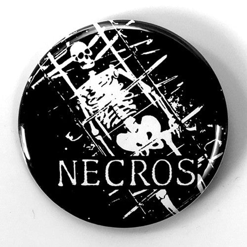 Necros "IQ 32 Back" (1", 1.25", or 2.25" Pin)