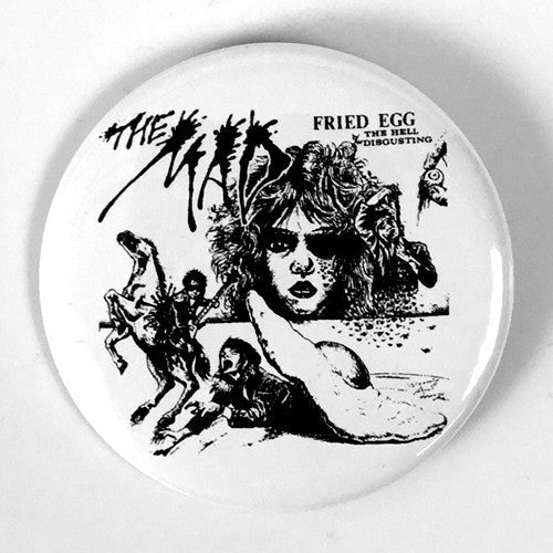Mad, The "Fried Egg" (1", 1.25", or 2.25" Pin)