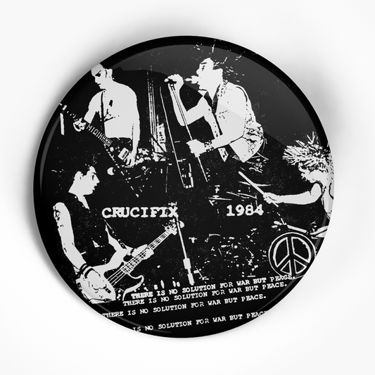 Crucifix "1984" (1", 1.25", or 2.25") Pin