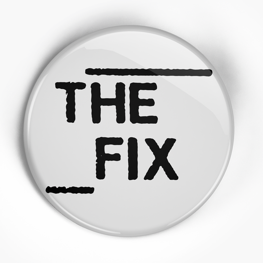 Fix, The "Logo (Jan's Room)" (1", 1.25", or 2.25") Pin