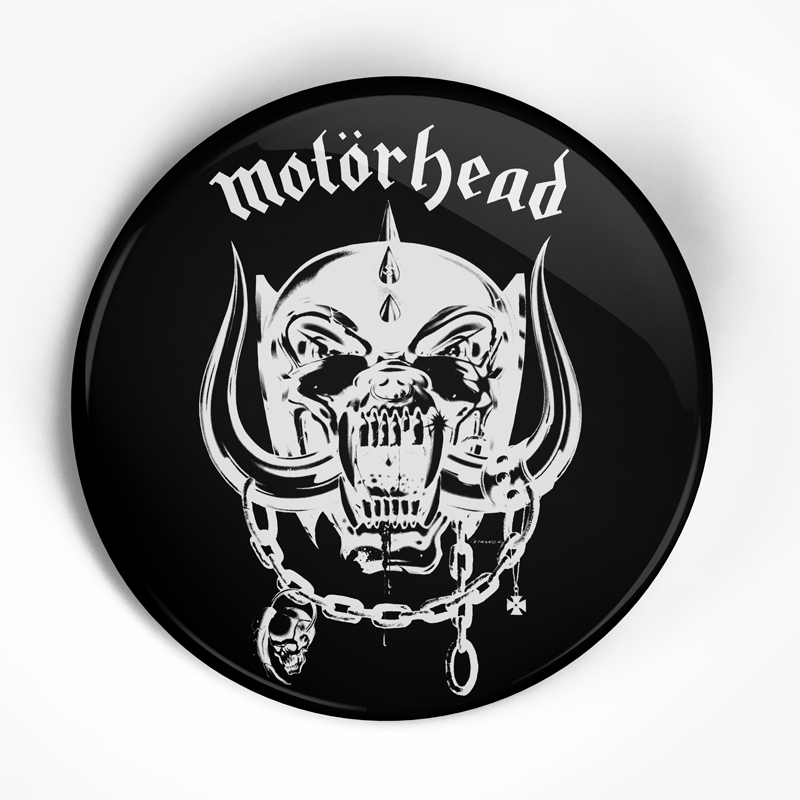 Motorhead "Logo" (1", 1.25", or 2.25") Pin