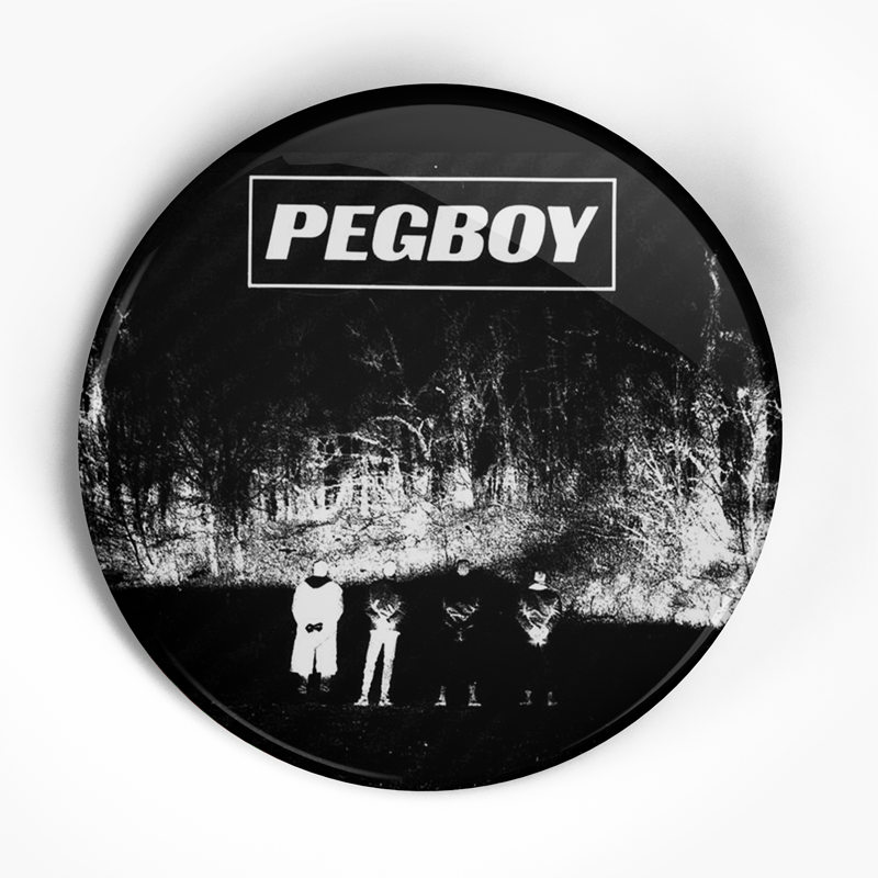 Pegboy "Cover" (1", 1.25", or 2.25") Pin