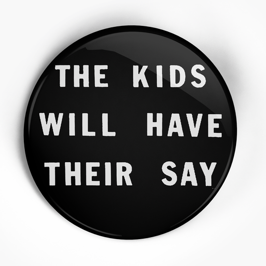 SSD "Kids Text" (1", 1.25", or 2.25") Pin