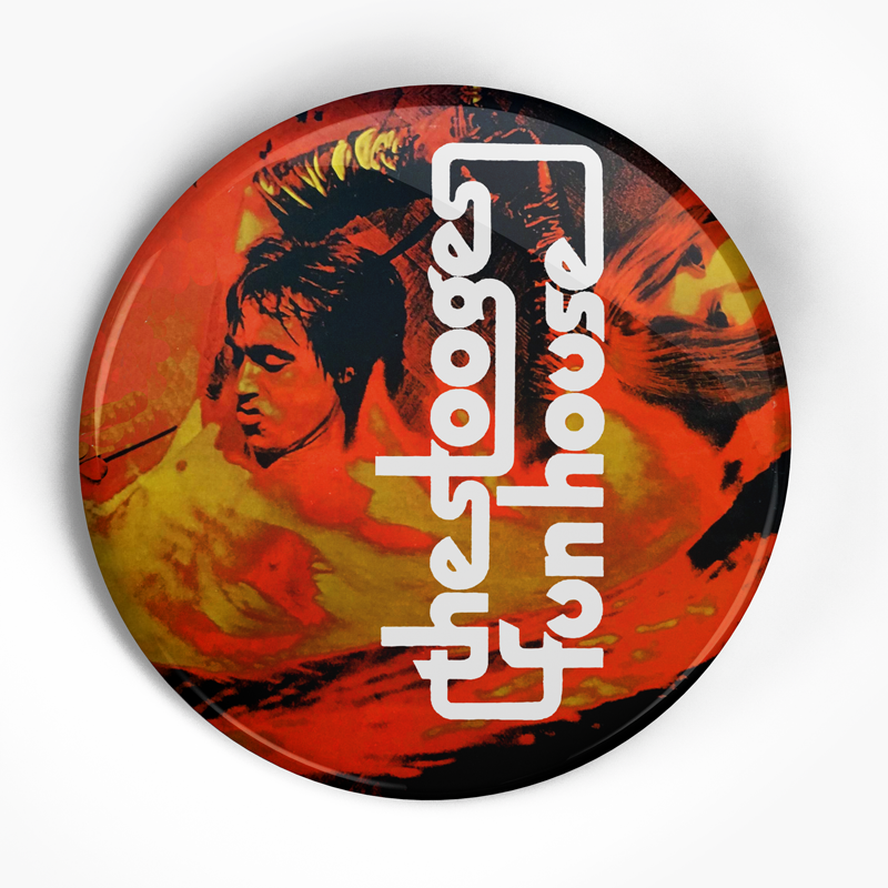 Stooges "Fun House" (1", 1.25", or 2.25") Pin