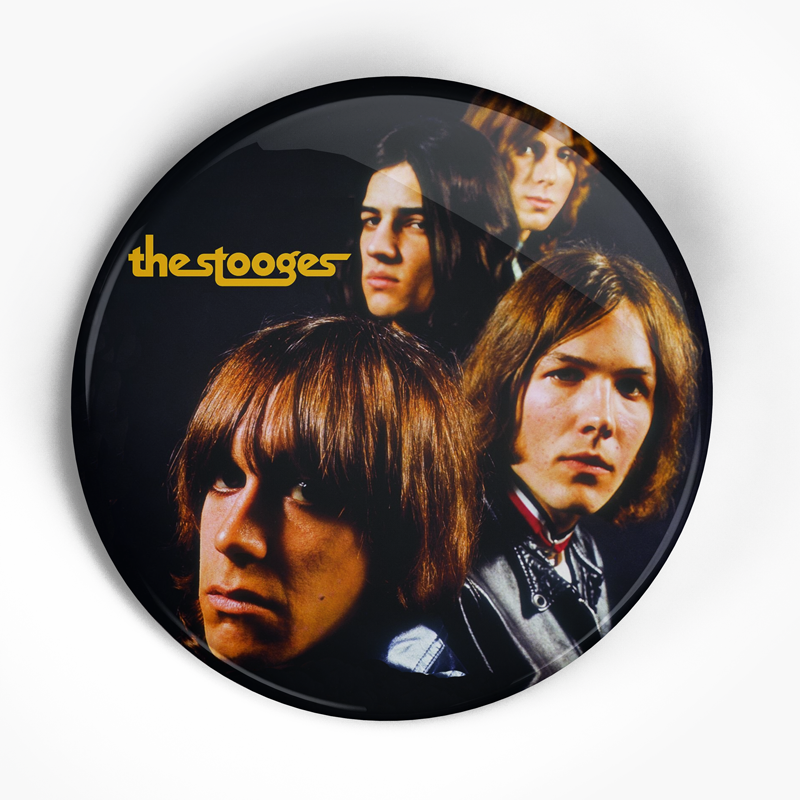 Stooges "LP" (1", 1.25", or 2.25") Pin