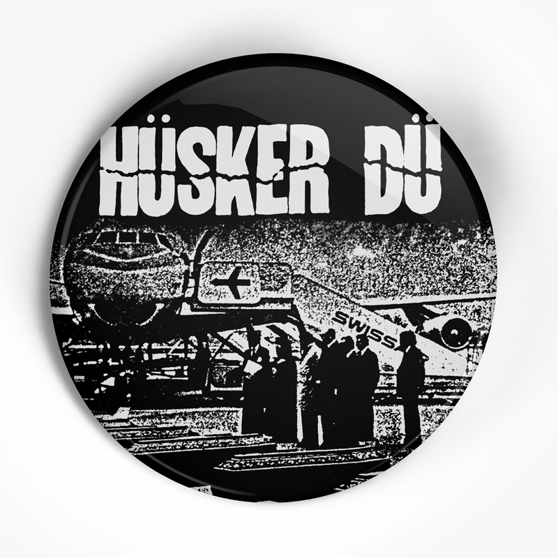 Husker Du "Land Speed Record (Back)" (1", 1.25", or 2.25") Pin