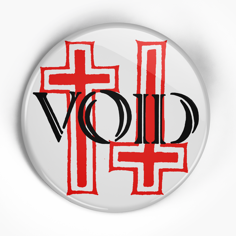Void "Faith Center Label" (1", 1.25", or 2.25") Pin
