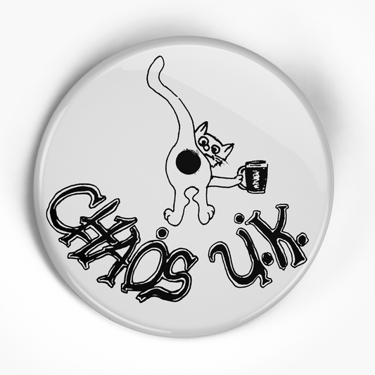 Chaos UK "Cat" (1", 1.25", or 2.25") Pin