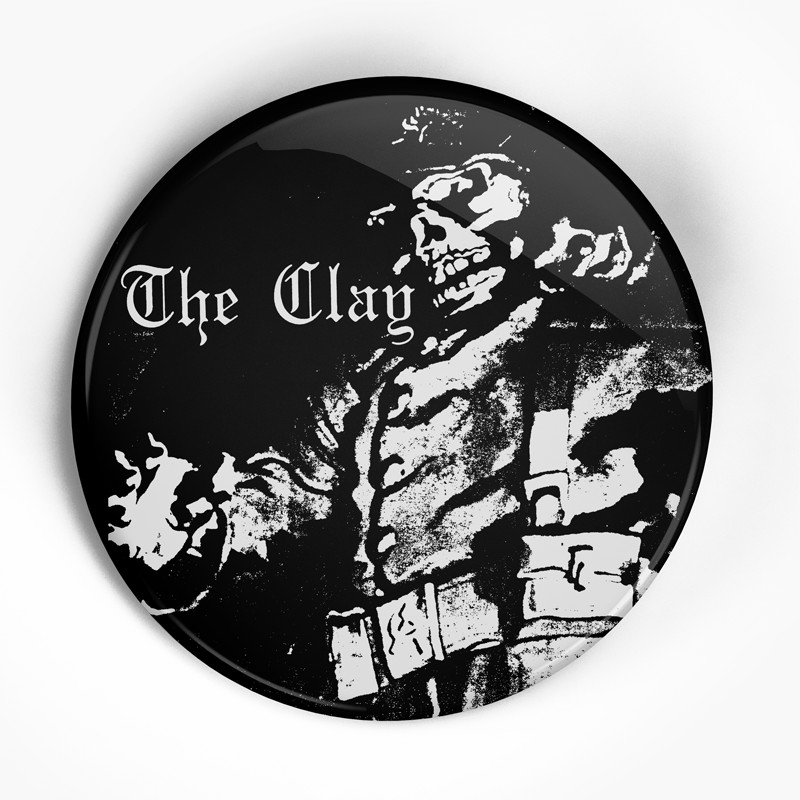 Clay "Middle East Combat" (1", 1.25", or 2.25") Pin