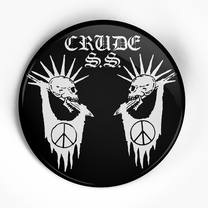 Crude SS "Cover 2" (1", 1.25", or 2.25") Pin