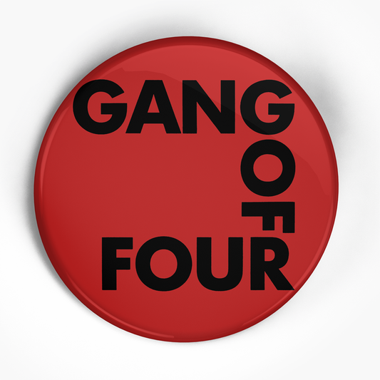 Gang of Four "Damaged Gods" (1", 1.25", or 2.25") Pin