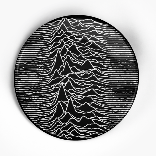 Joy Division "Unknown Pleasures" (1", 1.25", or 2.25") Pin