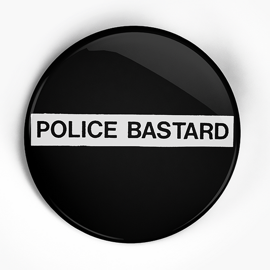 Doom "Police Bastard Title" (1", 1.25", or 2.25") Pin