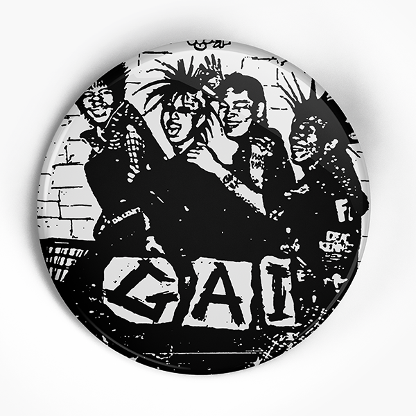 Gai "Extermination" (1", 1.25", or 2.25") Pin