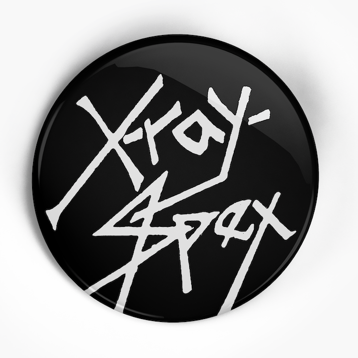 X-Ray Spex "Logo" (1", 1.25", or 2.25") Pin