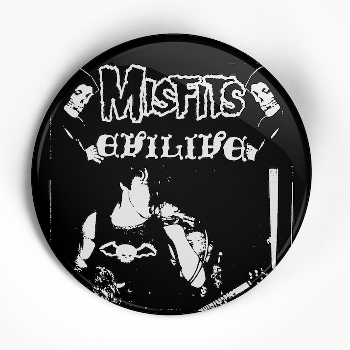 Misfits "Evilive Glen" (1", 1.25", or 2.25") Pin