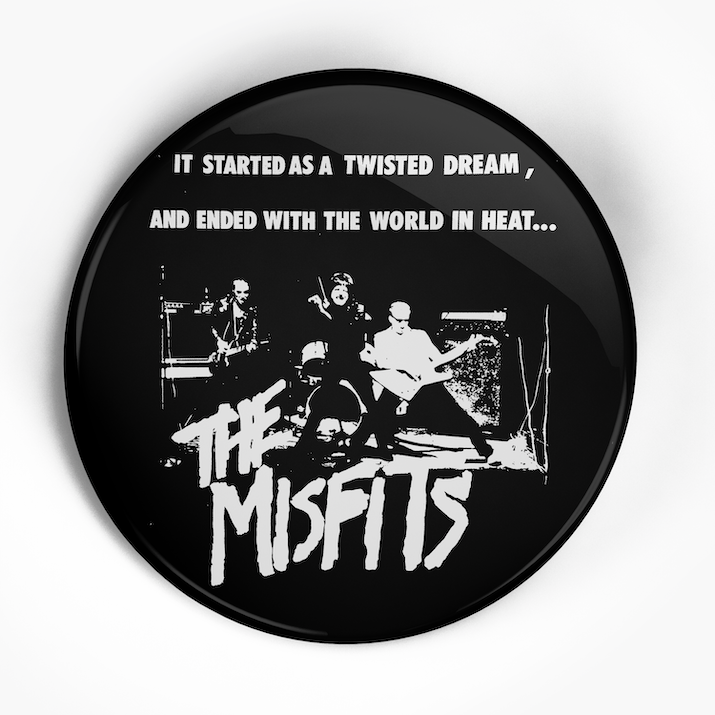 Misfits "Twisted Dream" (1", 1.25", or 2.25") Pin