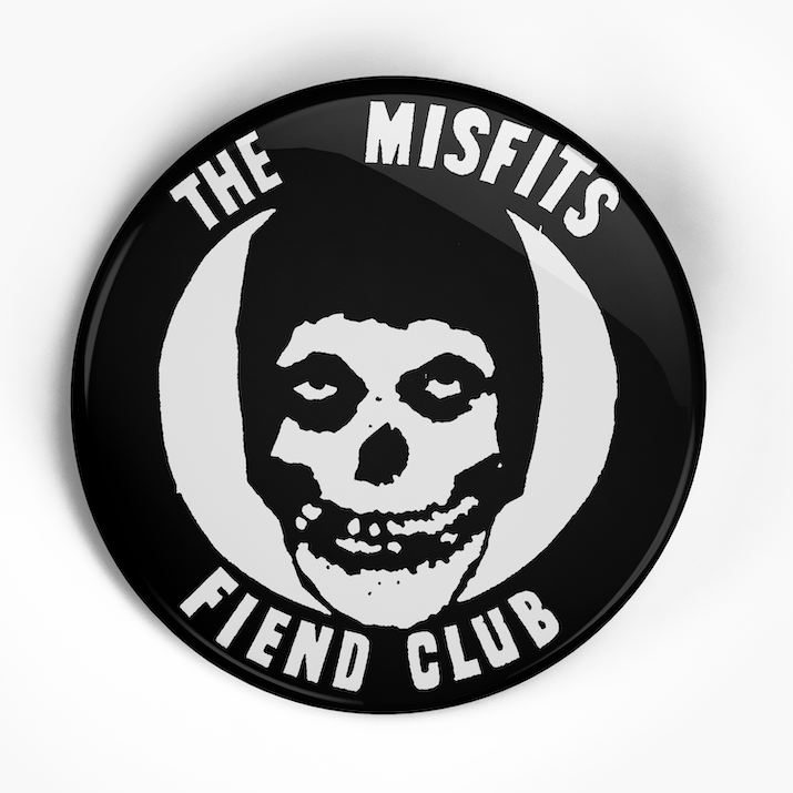 Misfits "Fiend Club 2" (1", 1.25", or 2.25") Pin