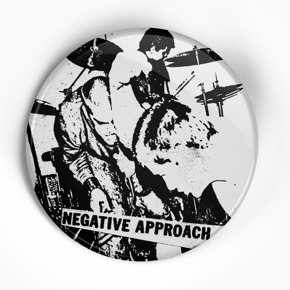 Negative Approach "Live" (1", 1.25", or 2.25") Pin