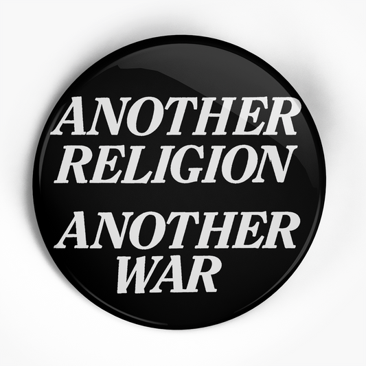 Varukers "Another Religion Text" (1", 1.25", or 2.25") Pin