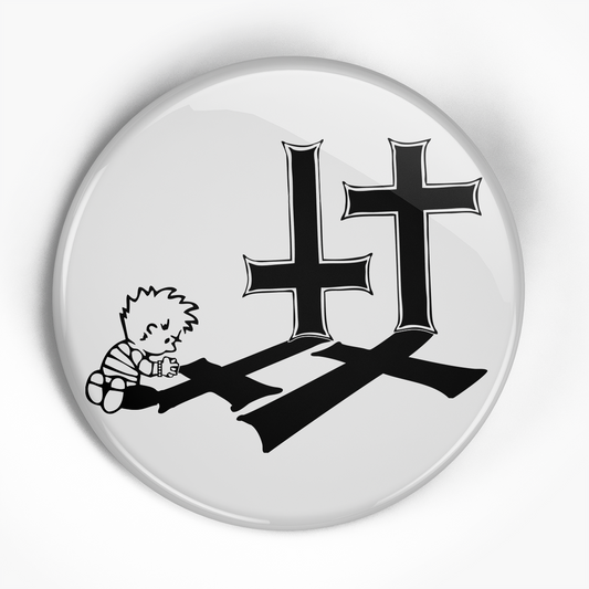 Calvin "My Rules" (1", 1.25", or 2.25") Pin
