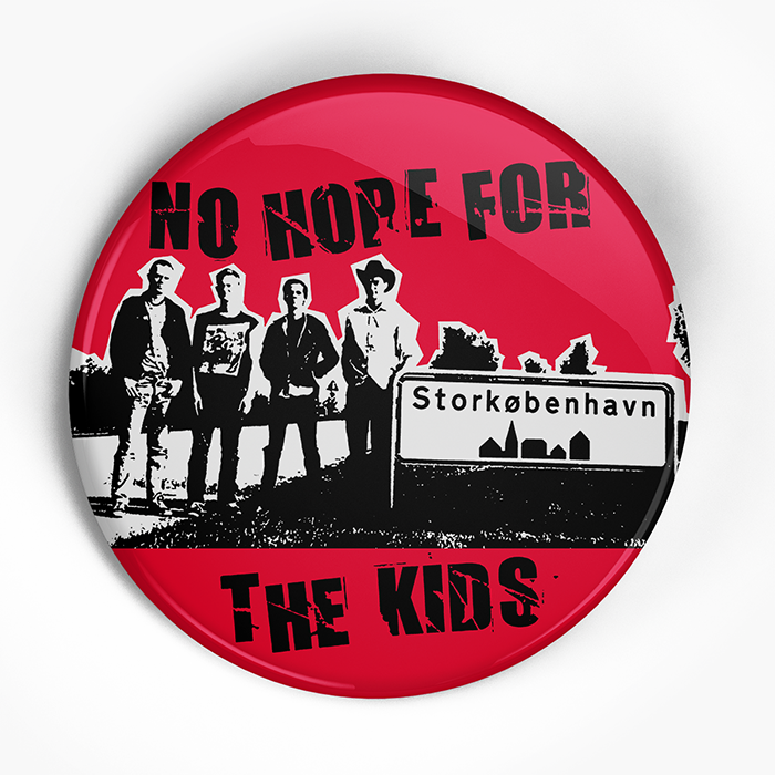 No Hope for the Kids "LP" (1", 1.25", or 2.25") Pin