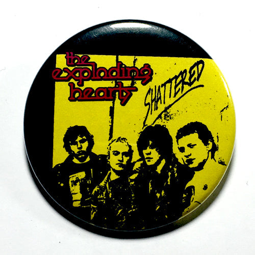 Exploding Hearts "Shattered" (1", 1.25", or 2.25") Pin