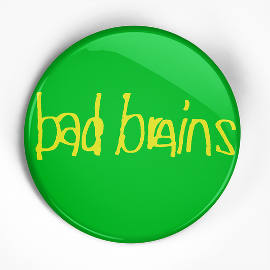 Bad Brains "Logo Green" (1", 1.25", or 2.25") Pin