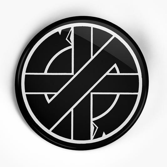 Crass "Logo" (1", 1.25", or 2.25") Pin