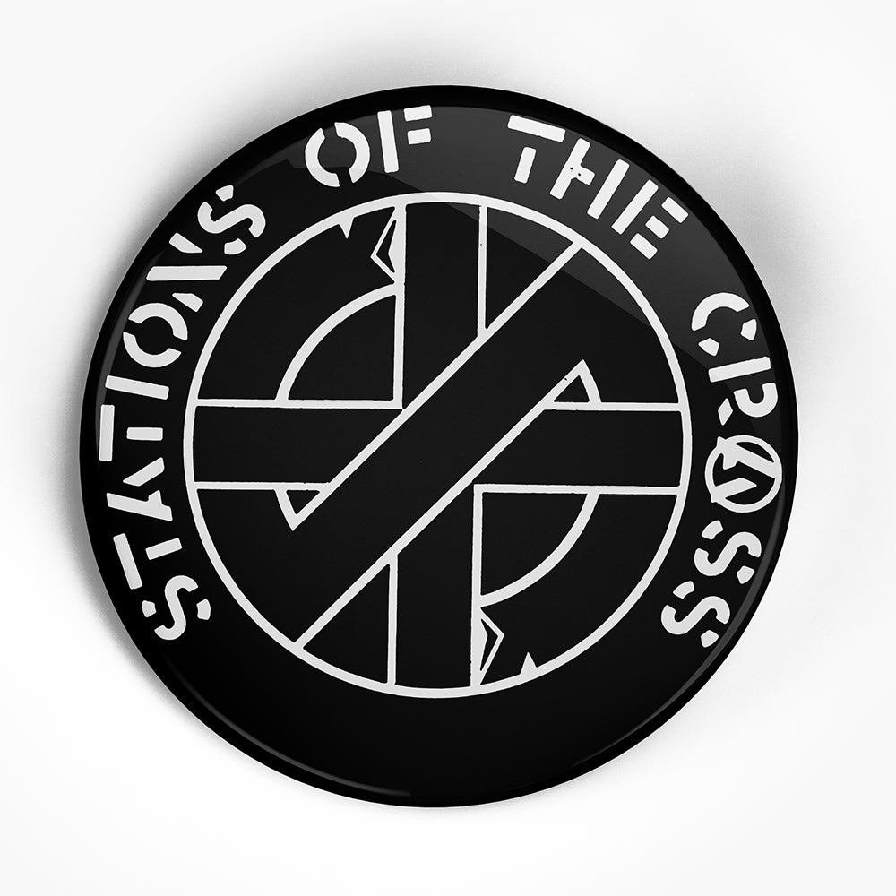 Crass "Stations" (1", 1.25", or 2.25") Pin