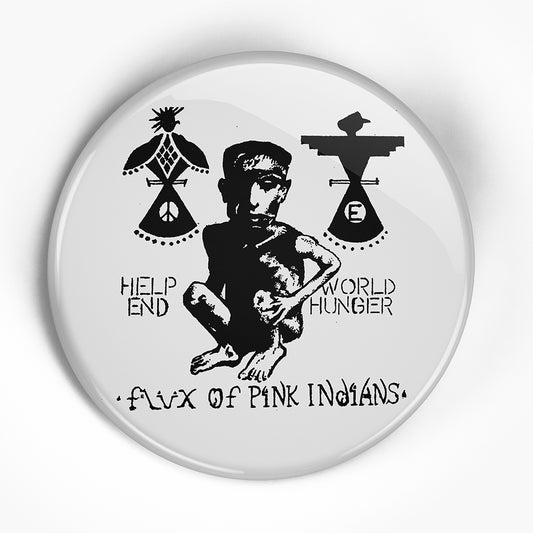 Flux of Pink Indians "Sticker" (1", 1.25", or 2.25") Pin